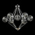 Подвесная люстра Crystal Lux Fabricio Fabricio SP7 Chrome/Transparente Подвесная люстра Crystal Lux Fabricio Fabricio SP7 Chrome/Transparente