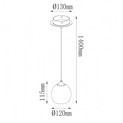 Подвесной светильник MW-Light Котбус 492010501