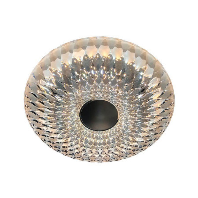 Потолочный светодиодный светильник Ambrella light Orbital Crystal Sand FS1230 CL 48W D480
