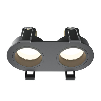 Встраиваемый светильник Maytoni Technical DL126-02-GU10-B