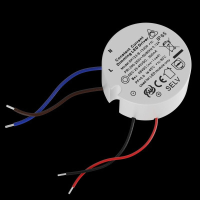 Драйвер Maytoni Technical Focus Led 25-40V 12W IP65 0,3A C055DR-12W