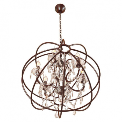 Подвесная люстра Loft IT Foucaults Orb Crystal Loft1897/6