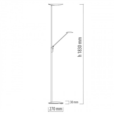 Торшер De Markt Гэлэкси 632045702