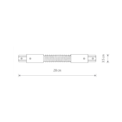 Коннектор гибкий Nowodvorski Profile 8383
