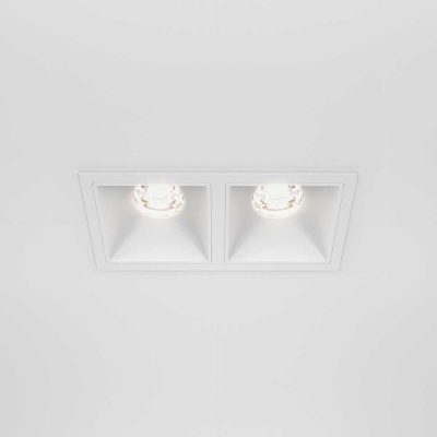 Встраиваемый светодиодный светильник Maytoni Technical Alfa LED Dim Triac DL043-02-10W4K-D-SQ-W