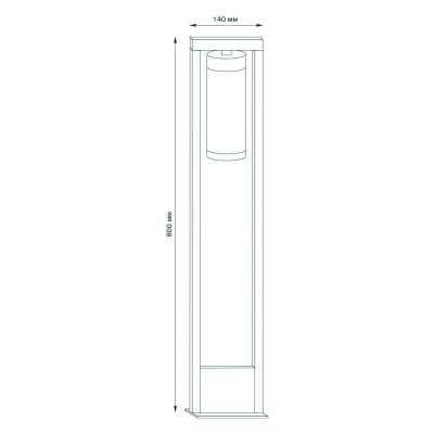 Уличный светильник Gauss Aura GD020