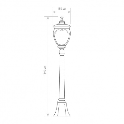 Уличный светильник Elektrostandard Andromeda F (GLYF-8024F) a027998