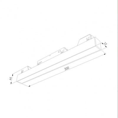 Трековый светодиодный светильник Elektrostandard Slim Magnetic 85000/01 a057188