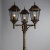 Садово-парковый светильник Arte Lamp Genova A1207PA-3BN