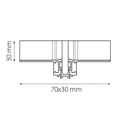 Коннектор L-образный встраиваемый Lightstar Linea 506257