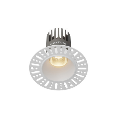 Встраиваемый светильник Maytoni Technical DL124-10W-3K-TRS-W