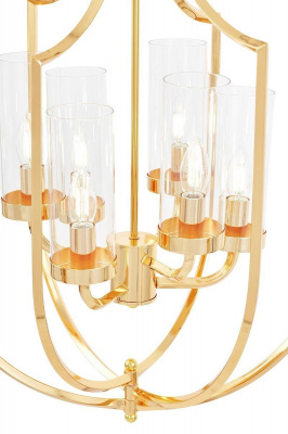 Подвесная люстра Lumina Deco Trulia LDP 8006-6 F.GD
