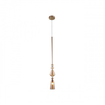Подвесной светильник Crystal Lux Lux New SP1 B Amber