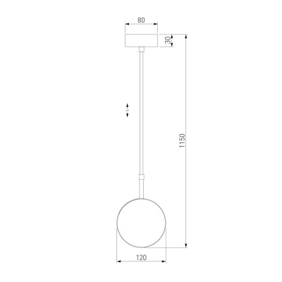 Подвесной светильник Elektrostandard Grollo 50120/1 черный 4690389187117