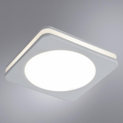 Встраиваемый светодиодный светильник Arte Lamp Tabit A8433PL-1WH