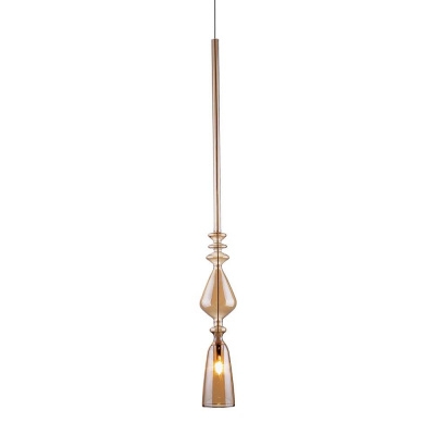 Подвесной светильник Crystal Lux Lux New SP1 B Amber