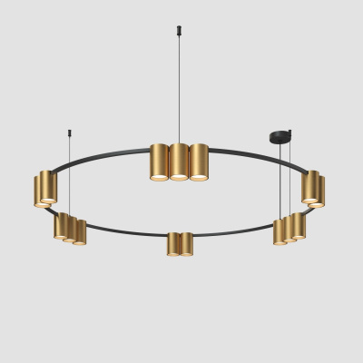 Подвесной светильник Denkirs DK4067-BK+SG Подвесной светильник Denkirs DK4067-BK+SG