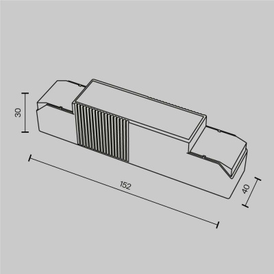 Блок питания Maytoni Technical Triac 23-40V 22-28W IP20 0,55-0,7A PSL-TR40-550-700mA