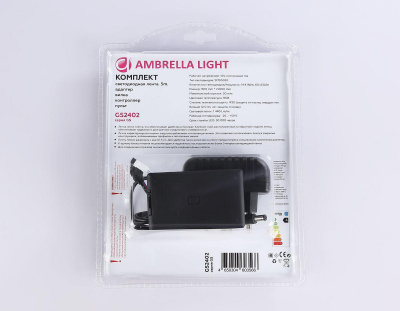 Светодиодная лента Ambrella Light 14,4W/m 60LED/m 5050SMD RGB 5M GS2402