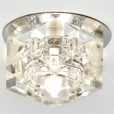 Встраиваемый светильник Ambrella light Desing D605 CL/CH