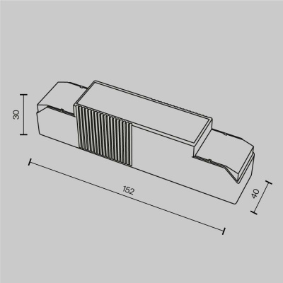 Блок питания Maytoni Technical Dali 23-40V 22-28W IP20 0,55-0,7A PSL-DL40-3CCT-550-700mA