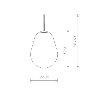 Плафон Nowodvorski Cameleon Pear S 8534