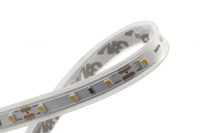 Светодиодная влагозащищенная лента DesignLed 4,8W/m 60LED/m 3528SMD теплый белый 5M 005702