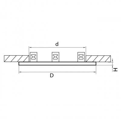 Рамка Lightstar Intero 16 217637