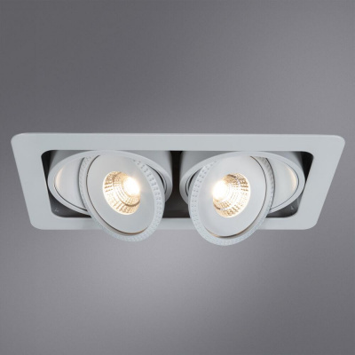 Встраиваемый светодиодный светильник Arte Lamp Studio A3007PL-2WH