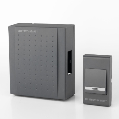 Звонок электромеханический Elektrostandard DBQ17 WM 1M IP44 серый 4690389062056