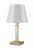 Настольная лампа Crystal Lux Nicolas LG1 Gold/White Настольная лампа Crystal Lux Nicolas LG1 Gold/White