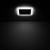 Встраиваемый светодиодный светильник Gauss Backlight с подсветкой BL121