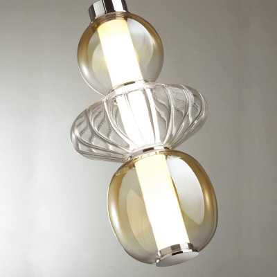 Подвесной светодиодный светильник Odeon Light Pendant Monra 4866/8L
