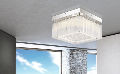 Потолочный светодиодный светильник Globo Heidir 49348