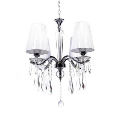 Подвесная люстра Lumina Deco Alessia LDP 1726-4 CHR
