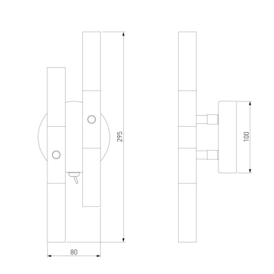 Бра Bogates Bastone 346/4