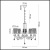 Подвесная люстра Lumion Comfi Odda 3236/5