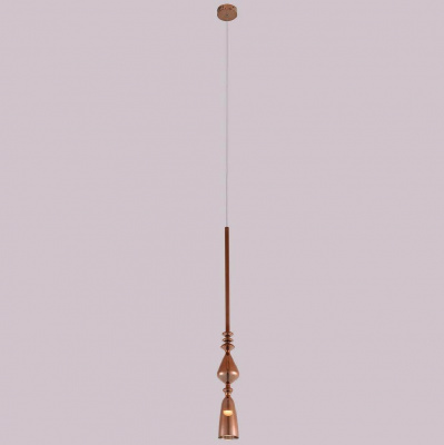 Подвесной светодиодный светильник Crystal Lux Lux SP1 B Copper