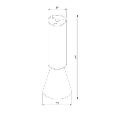 Светодиодный спот Elektrostandard Piks 25107/LED a066495