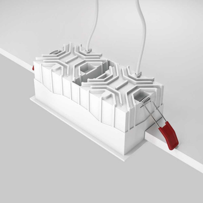 Встраиваемый светодиодный светильник Maytoni Technical Alfa LED DL043-02-15W3K-SQ-WB