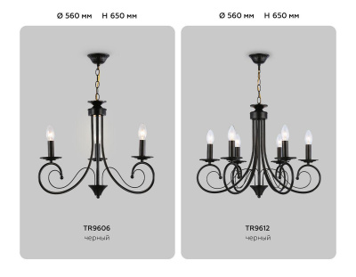 Подвесная люстра Ambrella light Traditional Modern TR9606