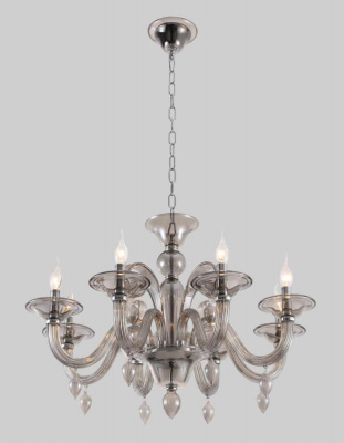 Подвесная люстра Crystal Lux Caetano SP-PL8 Smoke