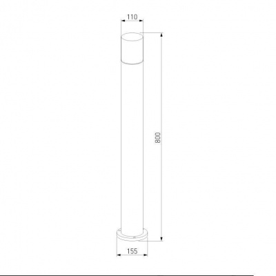 Уличный светильник Elektrostandard Roil 35125/F a055638