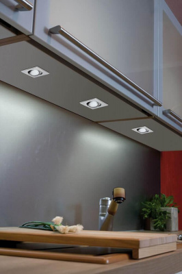 Мебельный светильник Paulmann Quadro Downlight 93536