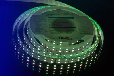 Светодиодная влагозащищенная лента DesignLed 28,8W/m 120LED/m 5050SMD разноцветный/холодный белый 5M 000514