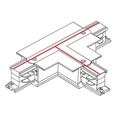 Коннектор T-образный правый 2 Nowodvorski Ctls Power 8682