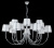 Подвесная люстра Crystal Lux FAVOR SP7+7 CHROME Подвесная люстра Crystal Lux FAVOR SP7+7 CHROME