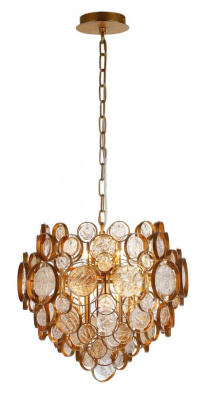 Подвесной светильник Crystal Lux Deseo SP6 D460 Gold