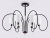 Подвесная люстра Ambrella light Traditional TR3126