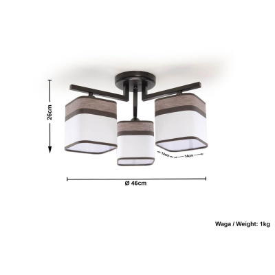 Потолочный светильник Sollux Latte SL.0040